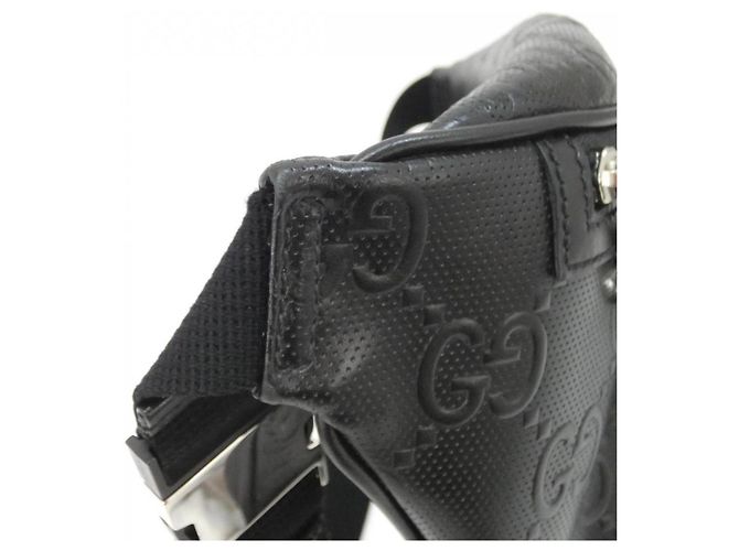 Marsupio Gucci in pelle nera Nero - vista 4