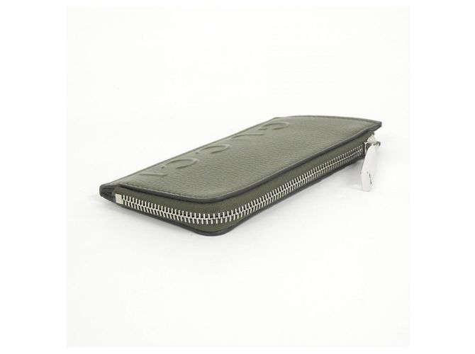 Monedero de piel verde Gucci - vista 3