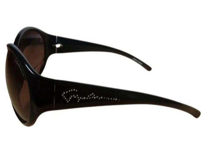 Giorgio Armani Oversized Sonnenbrille Schwarz - Ansicht 4