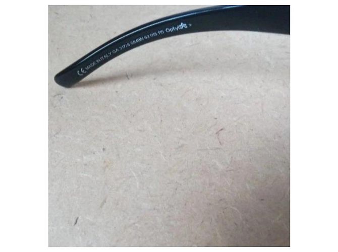 Giorgio Armani Oversized Sonnenbrille Schwarz - Ansicht 6
