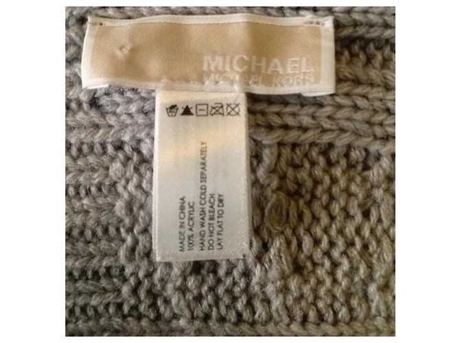 Sciarpa Michael Kors in maglia a treccia - vista 5