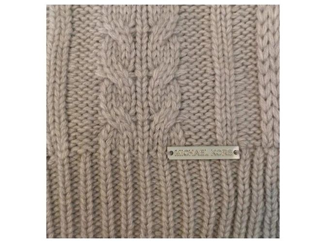 Sciarpa Michael Kors in maglia a treccia - vista 6
