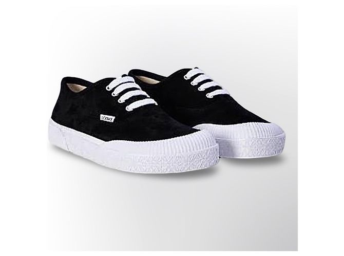 Loewe Sneakers in Pelle Scamosciata Nera Nero - vista 5