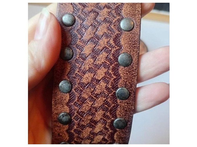 Dolce & Gabbana Ledergürtel Braun mit silberner Schnalle - Ansicht 10