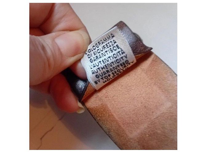 Dolce & Gabbana Ledergürtel Braun mit silberner Schnalle - Ansicht 7