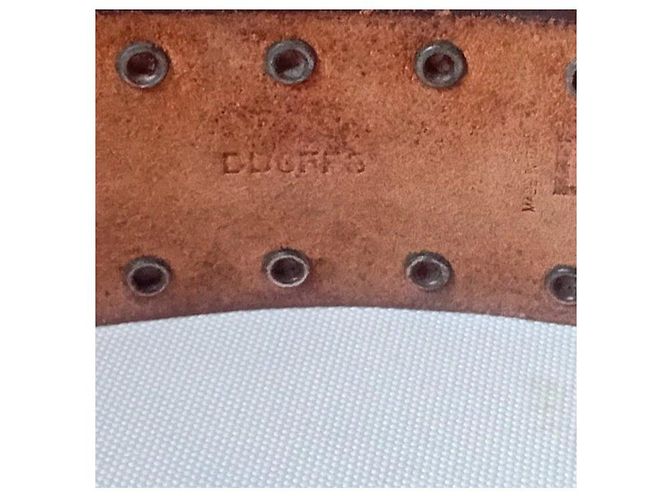 Dolce & Gabbana Ledergürtel Braun mit silberner Schnalle - Ansicht 8