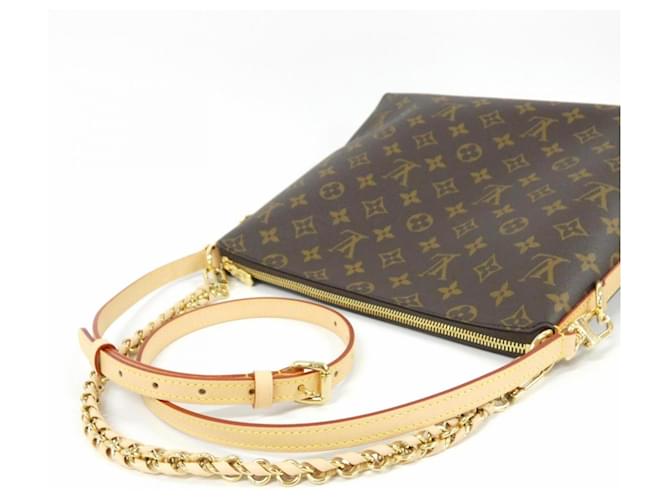 Bolsa de Ombro Louis Vuitton Monogram Multipass Marrom Monograma - vista 4