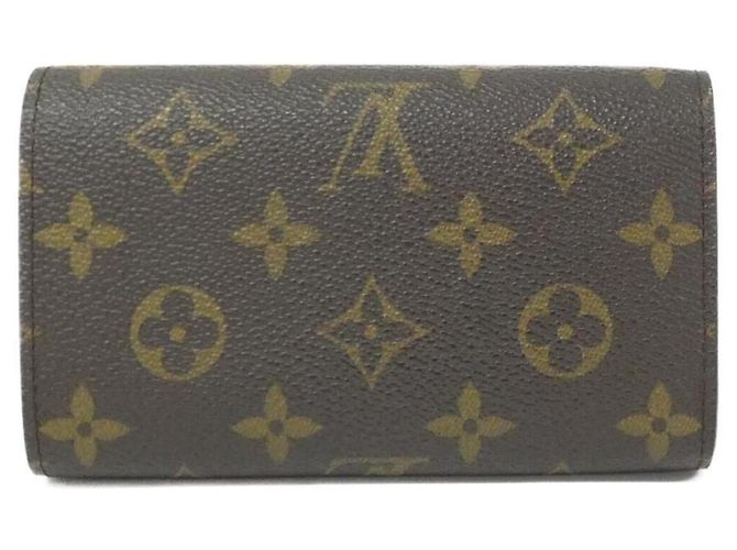 Cartera Louis Vuitton Monogram Portefeuille Trésor Castaño Monograma - vista 2