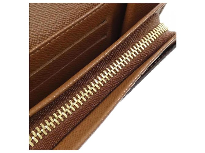 Cartera Louis Vuitton Monogram Portefeuille Trésor Castaño Monograma - vista 6