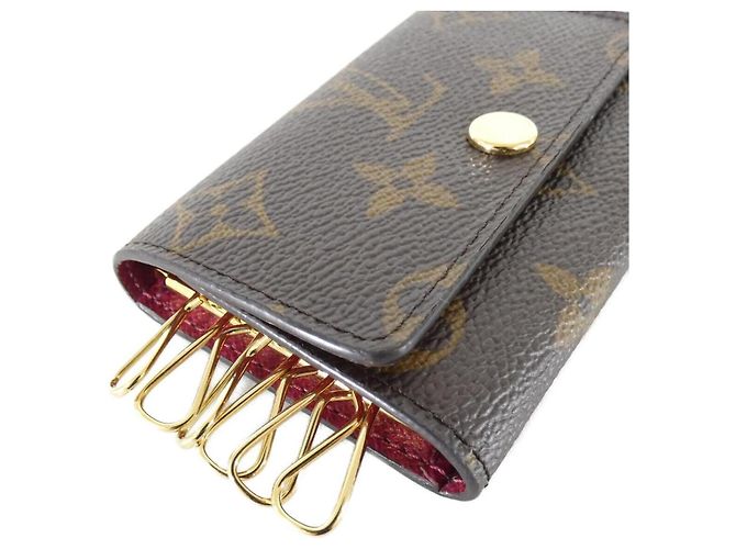 Louis Vuitton Monogram Multicles M60701 Schlüsseletui Braun Fuschia Monogramm - Ansicht 2