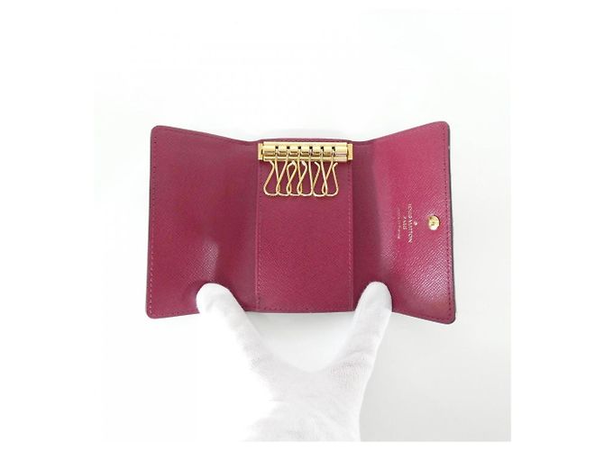 Louis Vuitton Monogram Multicles M60701 Schlüsseletui Braun Fuschia Monogramm - Ansicht 5