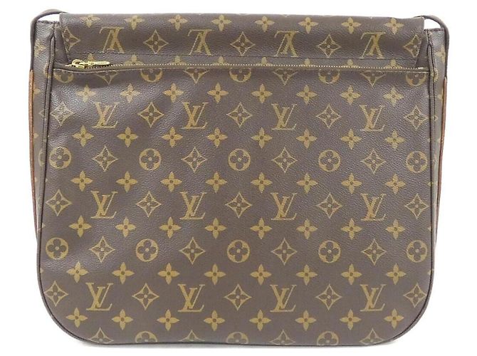Borsa a Spalla Louis Vuitton Monogram Messenger Bobour MM Marrone Monogramma - vista 2