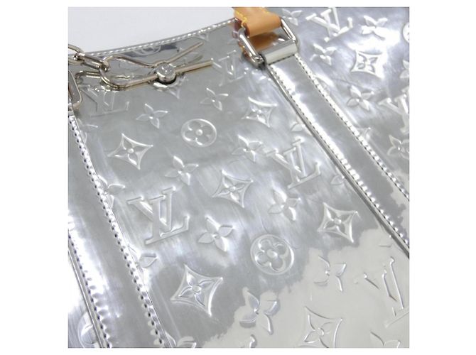 Borsa Louis Vuitton Monogram Mirror Sac Plat Argento - vista 4