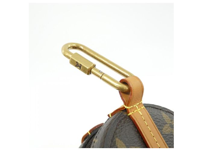 Custodia rotonda Monogram Louis Vuitton Marrone Monogramma - vista 6