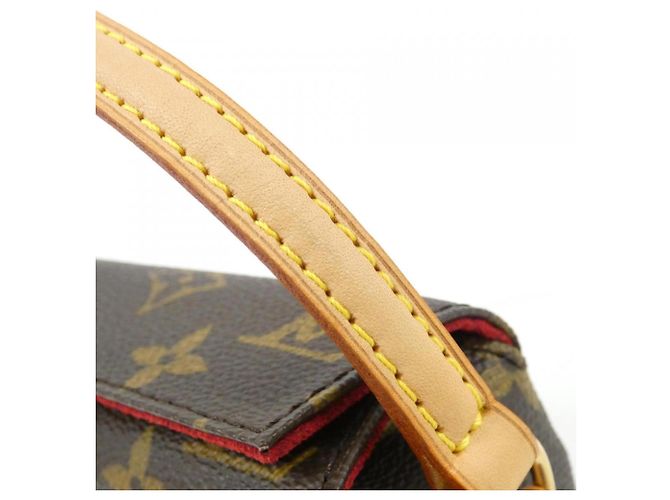 Borsa Louis Vuitton Monogram Recital Marrone Monogramma - vista 3