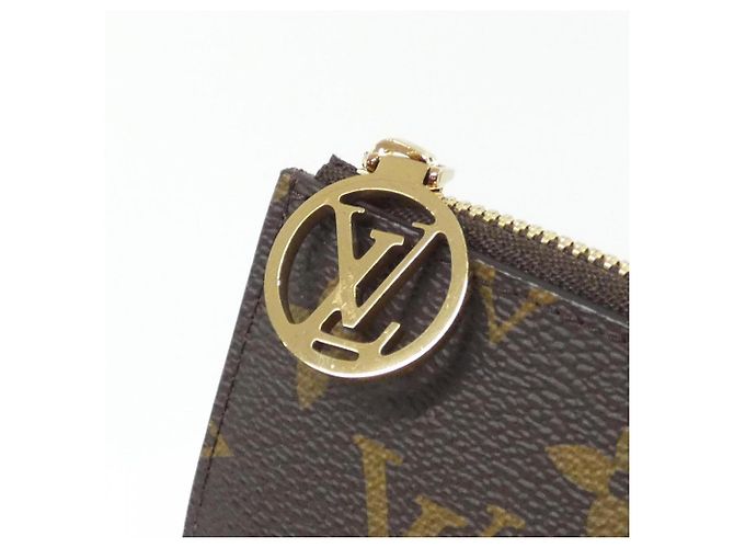 Tarjetero Monogram Louis Vuitton M81880 Castaño Monograma - vista 3