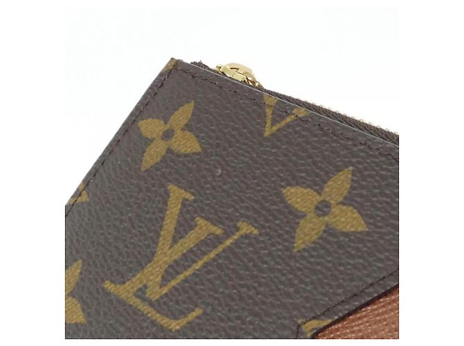 Tarjetero Monogram Louis Vuitton M81880 Castaño Monograma - vista 4