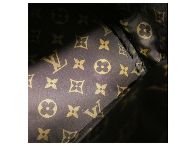 Borsa Boston Louis Vuitton Monogram Speedy Bandoulière 25cm Nero - vista 6
