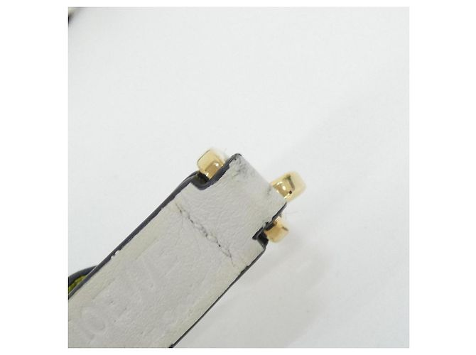 Bracciale in pelle Loewe C073S49X02 Bianco D'oro Porpora - vista 4