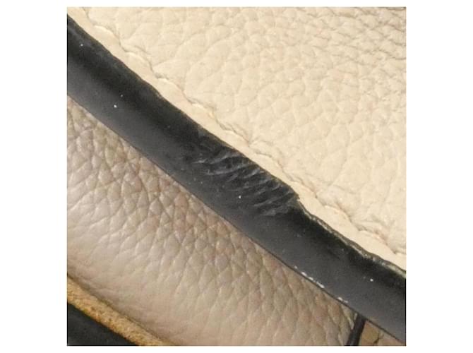 Piccola borsa a tracolla Loewe Gate Beige - vista 4