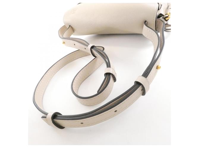 Piccola borsa a tracolla Loewe Gate Beige - vista 6