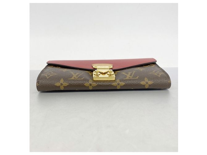 Louis Vuitton Monogram Portefeuille Pallas Long Wallet Fuschia - vista 2