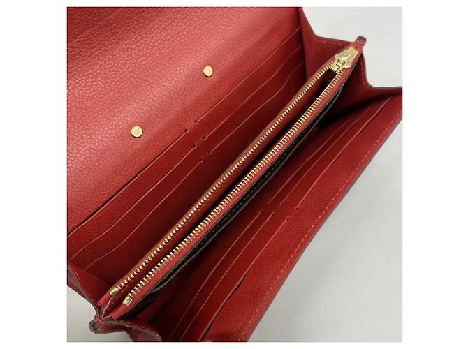 Louis Vuitton Monogram Portefeuille Pallas Long Wallet Fuschia - vista 3