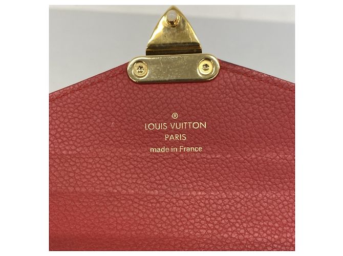 Louis Vuitton Monogram Portefeuille Pallas Long Wallet Fuschia - vista 4