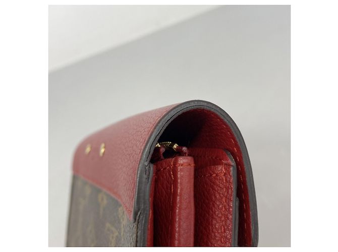 Louis Vuitton Monogram Portefeuille Pallas Long Wallet Fuschia - vista 7