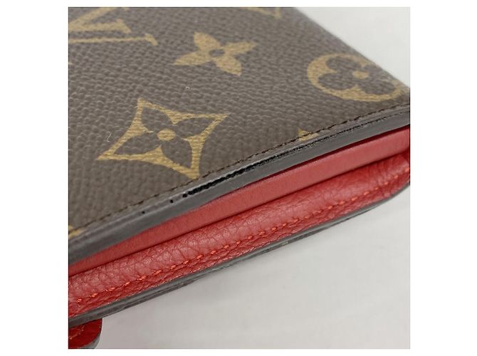 Louis Vuitton Monogram Portefeuille Pallas Long Wallet Fuschia - vista 8