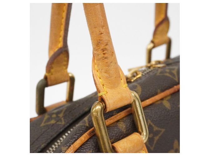 Borsa Louis Vuitton Monogram Manhattan PM Marrone - vista 11