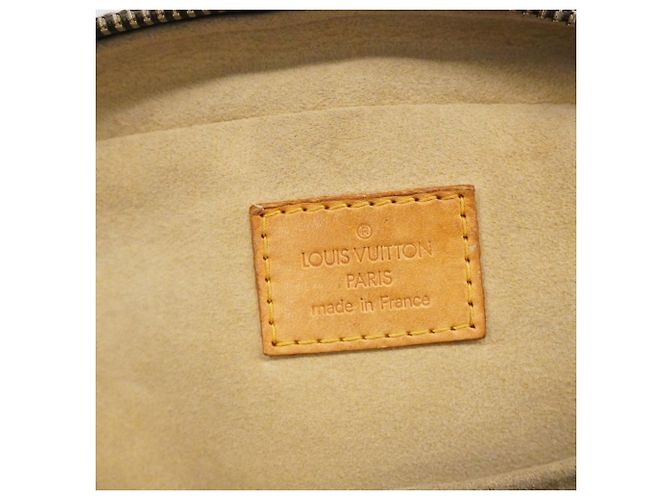 Borsa Louis Vuitton Monogram Manhattan PM Marrone - vista 5