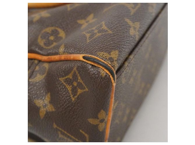 Borsa Louis Vuitton Monogram Manhattan PM Marrone - vista 6