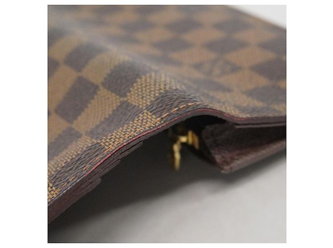 Louis Vuitton Damier Portefeuille Brazza Long Wallet Damier ebène - vue 6