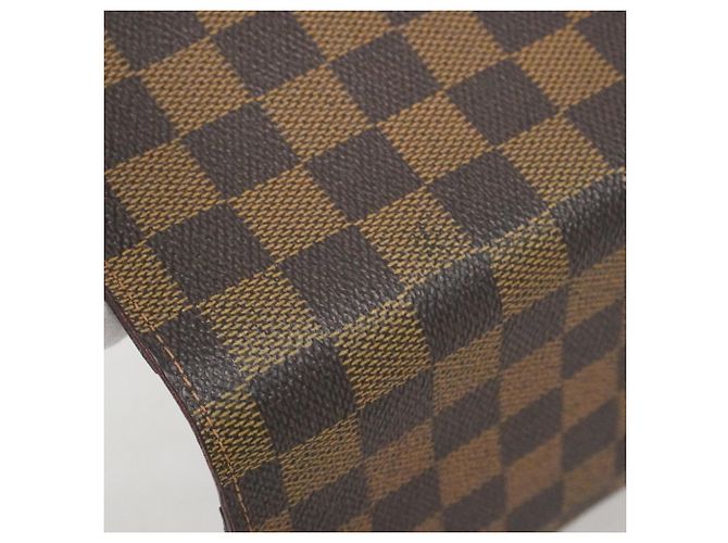 Louis Vuitton Damier Portefeuille Brazza Long Wallet Damier ebène - vue 9