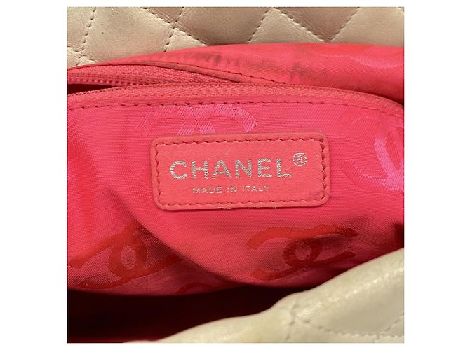 Chanel Cambon Lambskin Tote Bag Schwarz Weiß - Ansicht 5