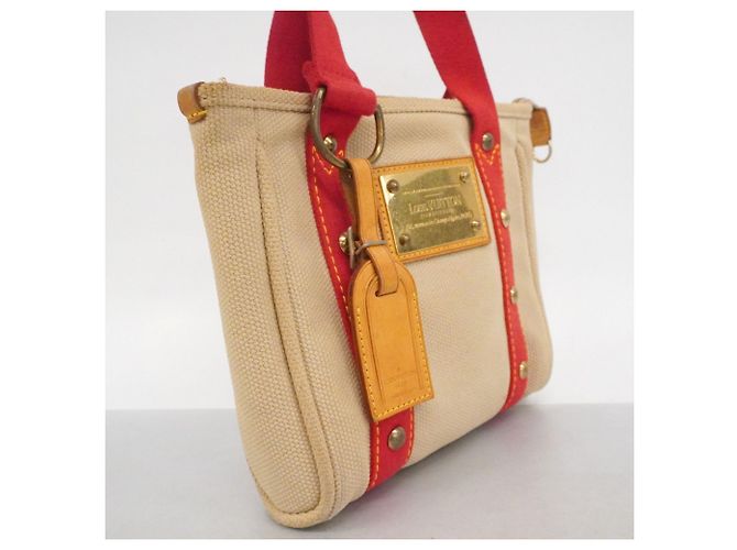 Borsa Louis Vuitton Antigua Cabas PM Beige - vista 2