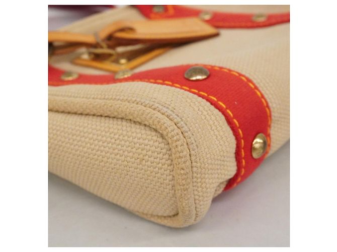 Borsa Louis Vuitton Antigua Cabas PM Beige - vista 6
