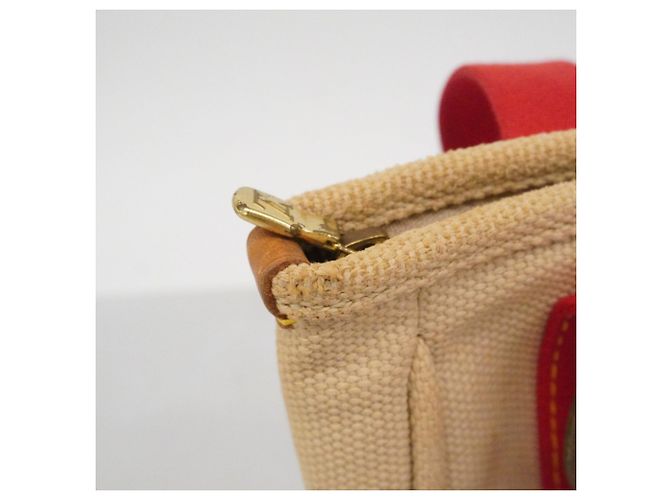 Borsa Louis Vuitton Antigua Cabas PM Beige - vista 7