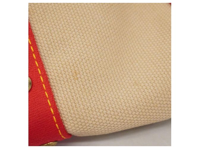 Borsa Louis Vuitton Antigua Cabas PM Beige - vista 9