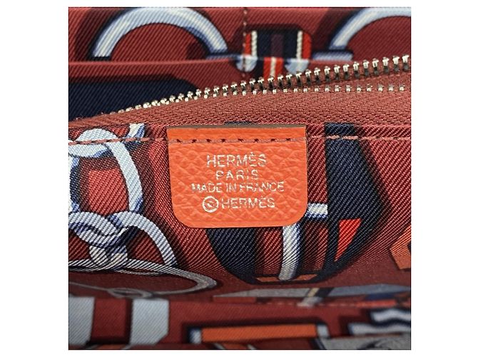 Hermès Cartera larga Azap Hermes en Rose Jaipur Rosa - vista 4
