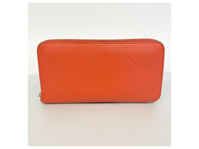 Hermès Cartera larga Azap Hermes en Rose Jaipur Rosa - vista 8