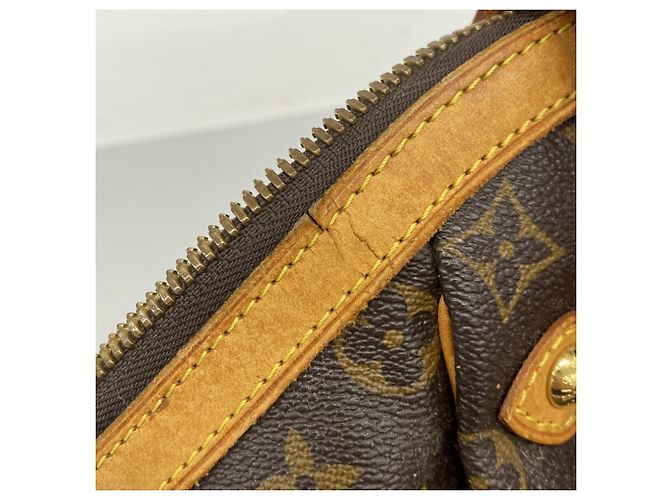 Borsa Tote Louis Vuitton Monogram Tivoli GM Marrone - vista 8