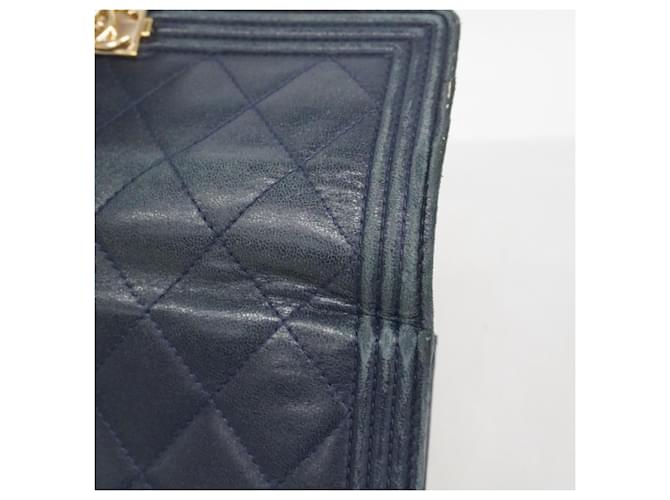 Boy Chanel Long Wallet Marineblau - Ansicht 7