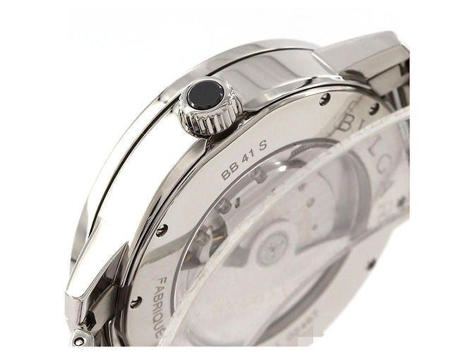 Bulgari Relógio automático em aço inoxidável Bvlgari BB41S - vista 4