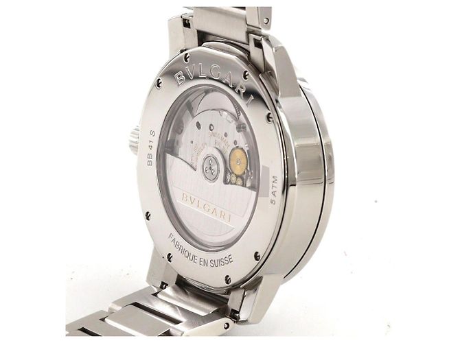Bulgari Relógio automático em aço inoxidável Bvlgari BB41S - vista 6