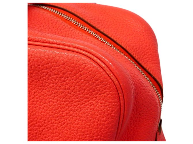 Hermès Borsa Hermes Victoria 35 in Rose Jaipur Rosa - vista 6