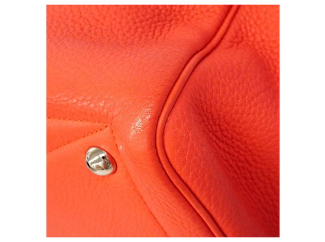 Hermès Borsa Hermes Victoria 35 in Rose Jaipur Rosa - vista 7