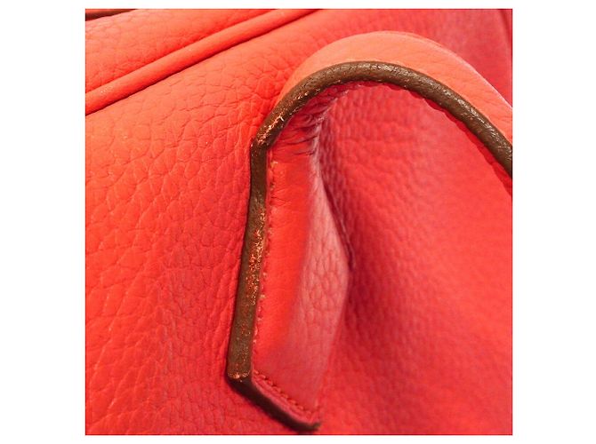 Hermès Borsa Hermes Victoria 35 in Rose Jaipur Rosa - vista 8
