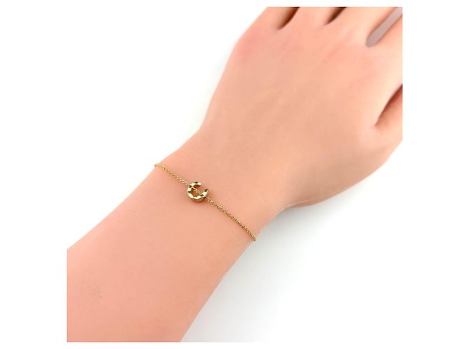 Bracciale Chanel Matelassé Coco Crush Giallo - vista 3